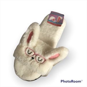 LBunny Slippers NWT Size M/L Soft Fuzzy